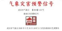 暴雨红色预警！武汉：停止集会、停课、停业